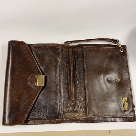 Vintage Astor Bags Men’s Wristlet Clutch Attaché Bag - Picture 3 of 16